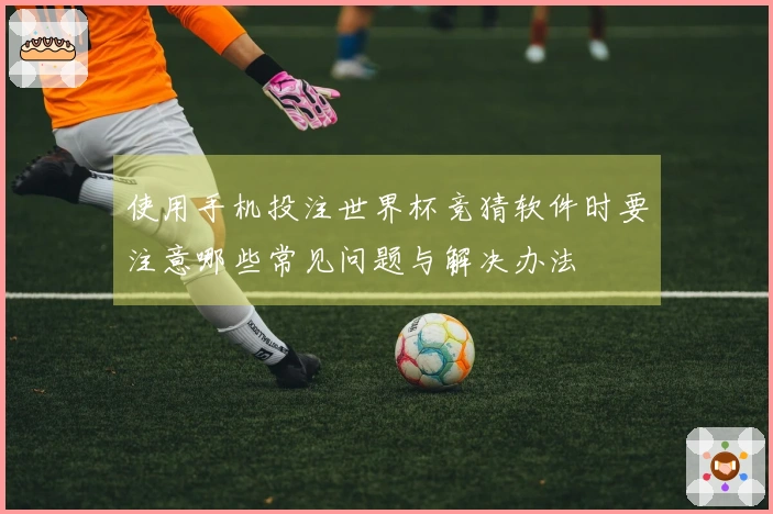 使用手机投注世界杯竞猜软件时要注意哪些常见问题与解决办法