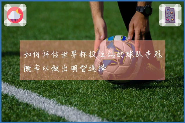 如何评估世界杯投注站的球队夺冠概率以做出明智选择