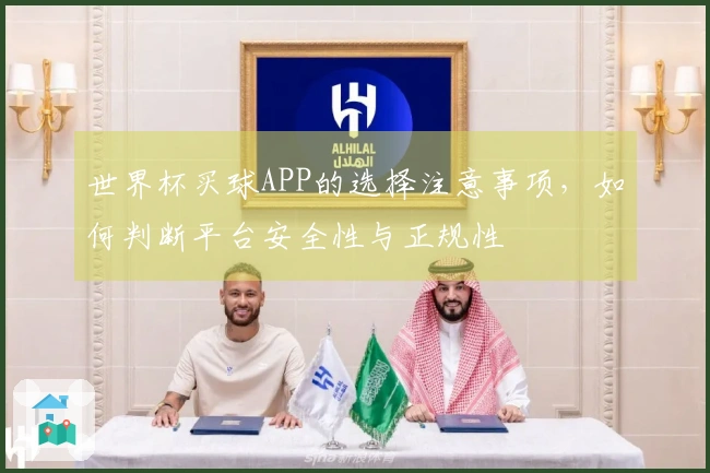 世界杯买球APP的选择注意事项，如何判断平台安全性与正规性