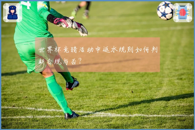 世界杯竞猜活动中返水规则如何判断合规与否？